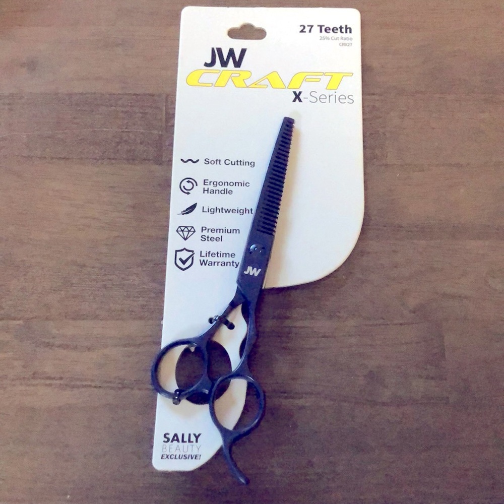 NWT JW Craft x-series 27 teeth Sally Beauty shears